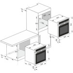 Встраиваемый газовый духовой шкаф Kaiser EG 6374 SP