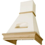 Каминная вытяжка Elikor Бельведер Валенсия 90П-650-П3Д топленое молоко/дуб неокрашенный