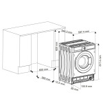 Встраиваемая стиральная машина Scandilux DX3T8400