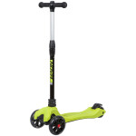 Самокат-кикборд Novatrack RainBow 135PRO.RAINBOW.LM20 лимонный