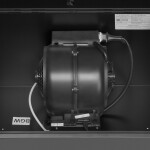 Каминная вытяжка Maunfeld Aurora 90 черный матовый