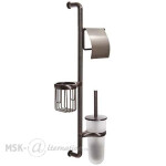 Стойка комбинированная настенная WasserKraft K-1468 темная бронза