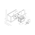 Встраиваемый газовый духовой шкаф Korting OGG 741 CRB