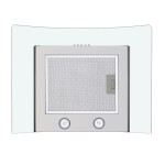 Каминная вытяжка Maunfeld Ancona Plus A 60 нержавеющая сталь/прозрачное с