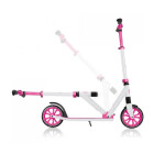 Самокат Globber NL 205 бело-розовый