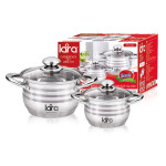 Набор кастрюль Lara Sonata LR02-101
