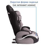 Автокресло Siger Прайм Isofix серый