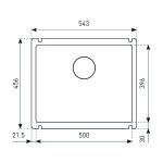 Кухонная мойка Zigmund & Shtain Integra 500 молодое шампанское
