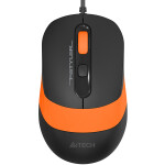 Комплект A4Tech F 1010 черный/оранжевый