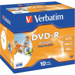 Диск DVD-R Verbatim 4.7GB 43521