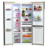 Холодильник Hyundai CS6073FV шампань