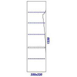 Clarberg Папирус вуд пенал подвесной, светлое дерево (Pap-w.05.35/LIGHT)