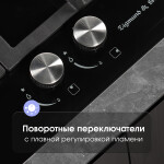 Встраиваемая газовая варочная панель Zigmund & Shtain MN 155.61 B