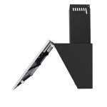 Каминная вытяжка Maunfeld Bridge 60 нержавеющая сталь/черное стекло