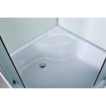 Душевая кабина Deto D90S LED с крышей и подсветкой