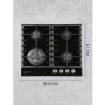 Встраиваемая газовая варочная панель Zigmund & Shtain MN 197.61 B