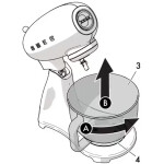 Миксер Smeg SMF02PKEU