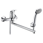 Смеситель для ванны WasserKraft Isen 2602L хром