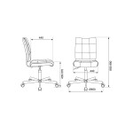 Офисное кресло Бюрократ CH-330M/BEIGE