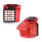 Пылесос Ginzzu VS429 серый/красный