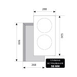Встраиваемая индукционная варочная панель Lex EVI 320-2 BL