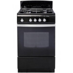 Газовая плита DeLuxe 5040.38 гщ черный