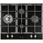 Встраиваемая газовая варочная панель Lex GVG 643C BL