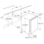Встраиваемая посудомоечная машина Aeg F 55400 VI
