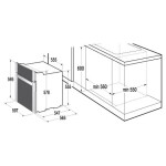 Встраиваемый электрический духовой шкаф Korting OKB 760 FW