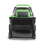 Пылесос Ginzzu VS731 черный/зеленый