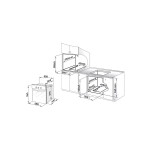 Встраиваемый газовый духовой шкаф Gefest ДГЭ 621-03 Б1