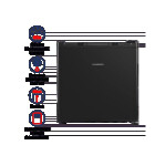 Холодильник Maunfeld MFF50B