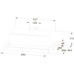 Встраиваемая вытяжка Midea MH60P303GI