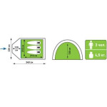 Палатка Atemi Taiga 3 CX