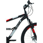 Велосипед Altair MTB FS 26 2.0 D 18 ск RBK22AL26067 черный/красный