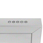 Каминная вытяжка Elikor Опал 90Н-650-Э3Д нержавеющая сталь