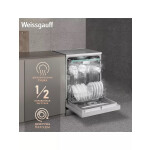 Встраиваемая посудомоечная машина Weissgauff DW 6138 Inverter Touch Inox