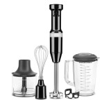 Блендер погружной KitchenAid 5KHBV83EOB черный