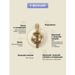 Встраиваемый электрический духовой шкаф Zigmund & Shtain E 134 X