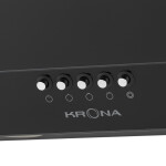 Каминная вытяжка Krona Venera 900 black PB