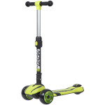 Самокат-кикборд Novatrack 120CGP.RAINBOW.LM20 лимонный