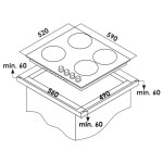 Встраиваемая электрическая варочная панель Schaub Lorenz SLK MY6TC0