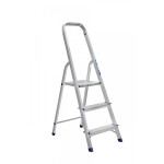 Стремянка Алюмет 3 ступени алюминиевая матовая