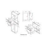 Встраиваемый электрический духовой шкаф EVELUX EO 650 PB