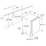 Встраиваемая посудомоечная машина Aeg F 55400 VI