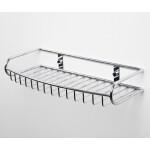 Полка металлическая прямая WasserKraft K-1411 хром