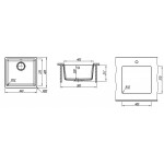 Кухонная мойка Flortek Ринг 400