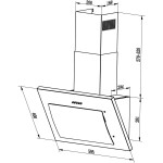 Каминная вытяжка Lex Mika GS 600 white