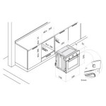 Встраиваемый электрический духовой шкаф Korting OKB 481 CRB