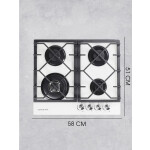 Встраиваемая газовая варочная панель Zigmund & Shtain MN 175.61 W